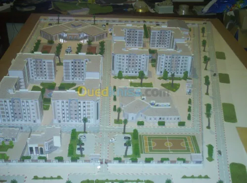 Realisation de maquette architecturale