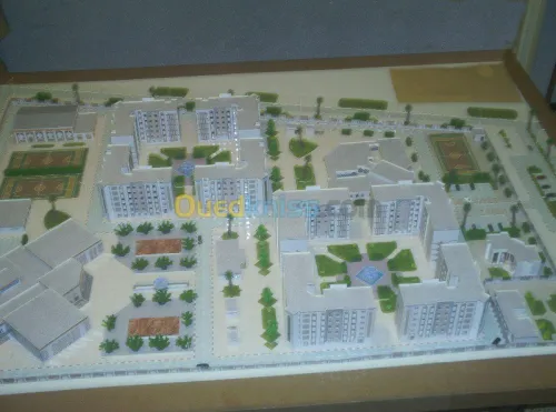 Realisation de maquette architecturale