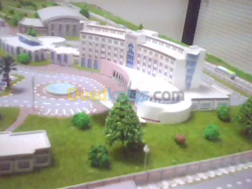 Realisation de maquette architecturale