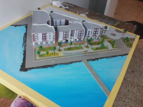 Realisation de maquette architecturale