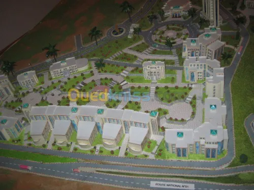 Realisation de maquette architecturale