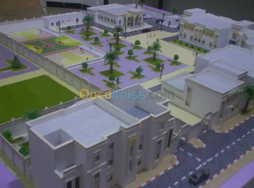 Realisation de maquette architecturale
