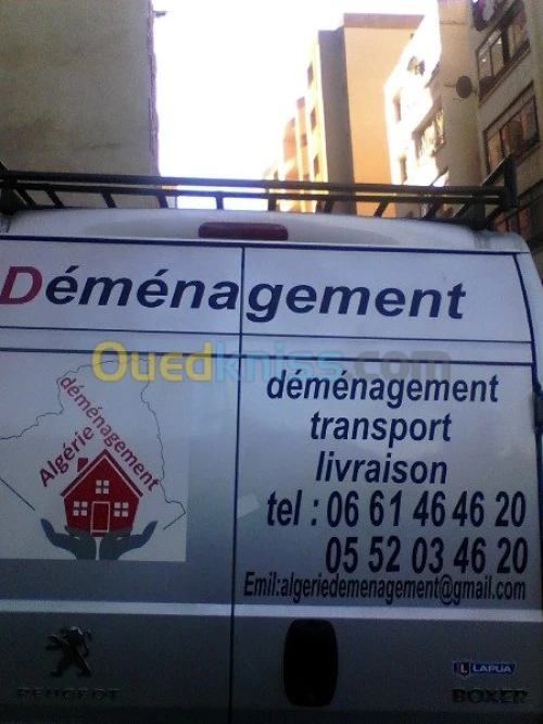 Transport déménagement tout destination 