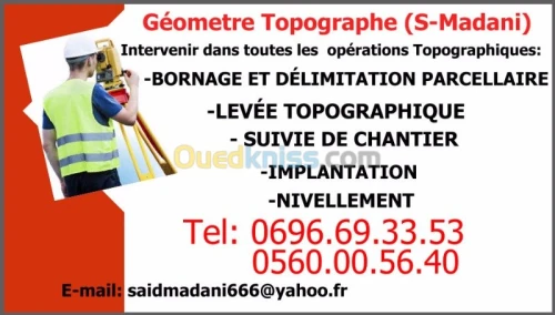 sous traitance en topographie