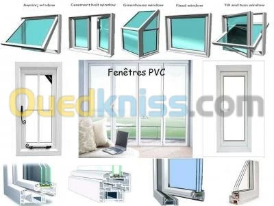 TOUS TRAVAUX ALUMINIUM ET P.V.C 