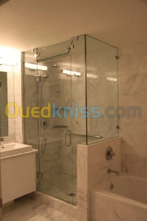 montage/réparation verre trompé 