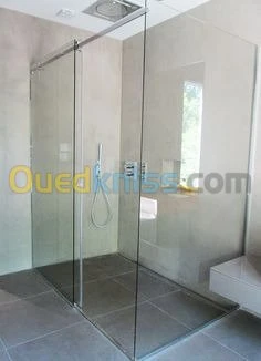 montage/réparation verre trompé 