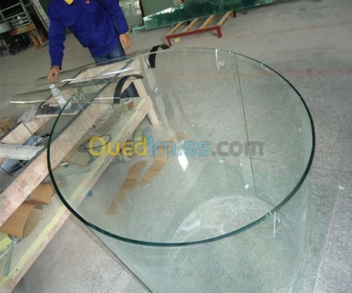 montage/réparation verre trompé 