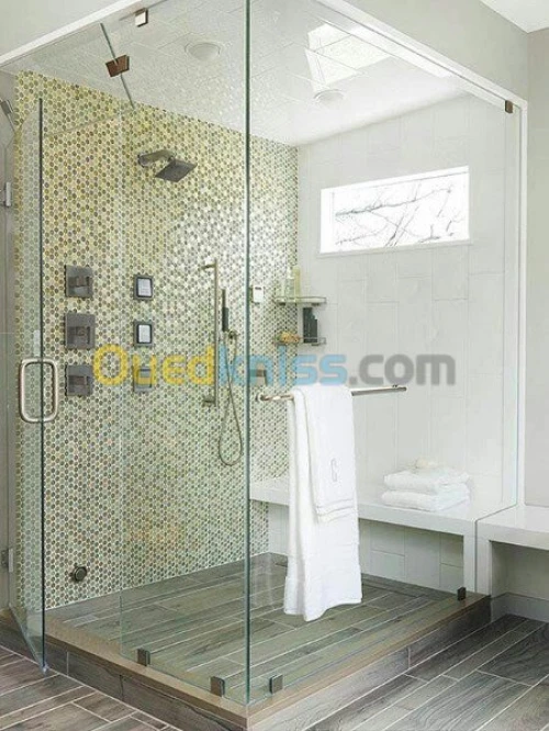 montage/réparation verre trompé 