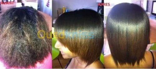 Soins cheveux à la kératine 