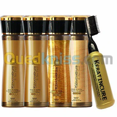 Soins cheveux à la kératine 