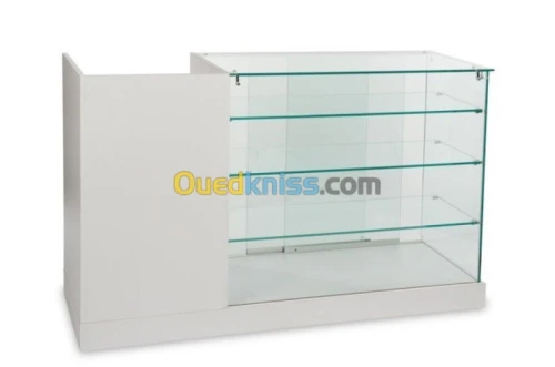  Mobiliers magasins ,comptoir en verre