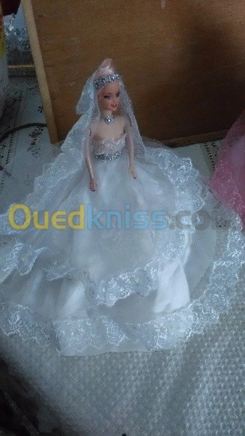 Décoration poupée pour gâteau 