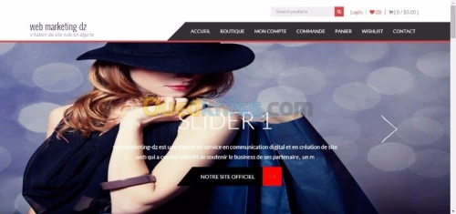 création site web