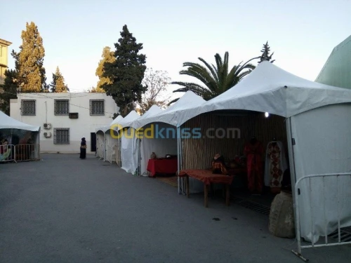 Location de chapiteaux et stands 