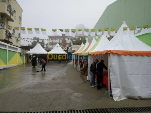 Location de chapiteaux et stands 