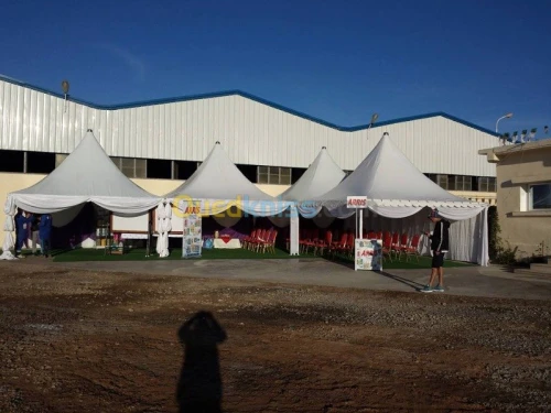 Location de chapiteaux et stands 