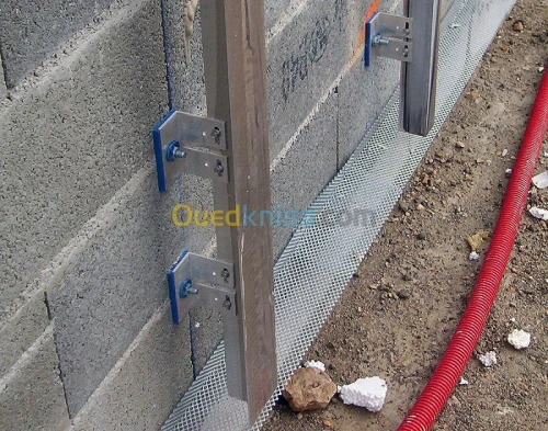 Murs rideau façade ventilé verrières