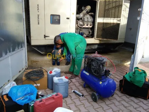 MAINTENANCE GROUPE ELECTROGENE