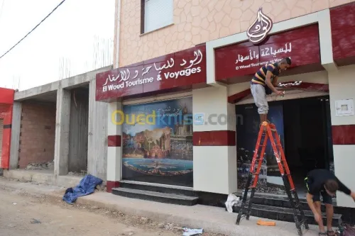 Impression numérique grand format et découpe CNC