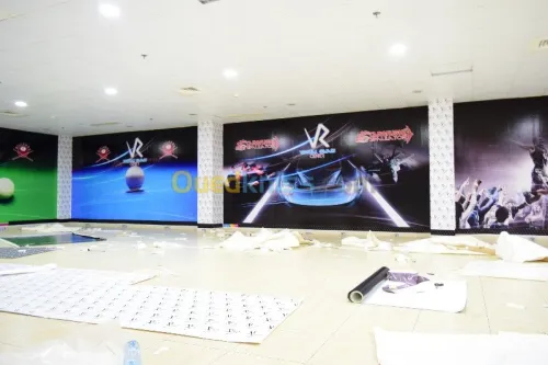 Impression numérique grand format et découpe CNC