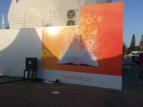 Impression numérique grand format et découpe CNC