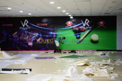 Impression numérique grand format et découpe CNC