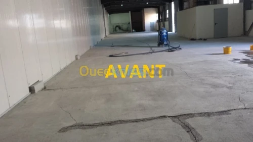 revetement de sol en résine epoxy.