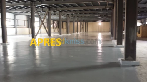 revetement de sol en résine epoxy.