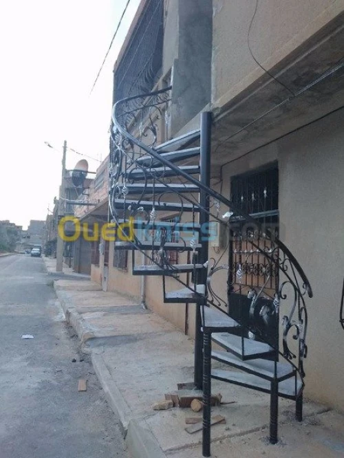 escaliers, portes et barreaudages