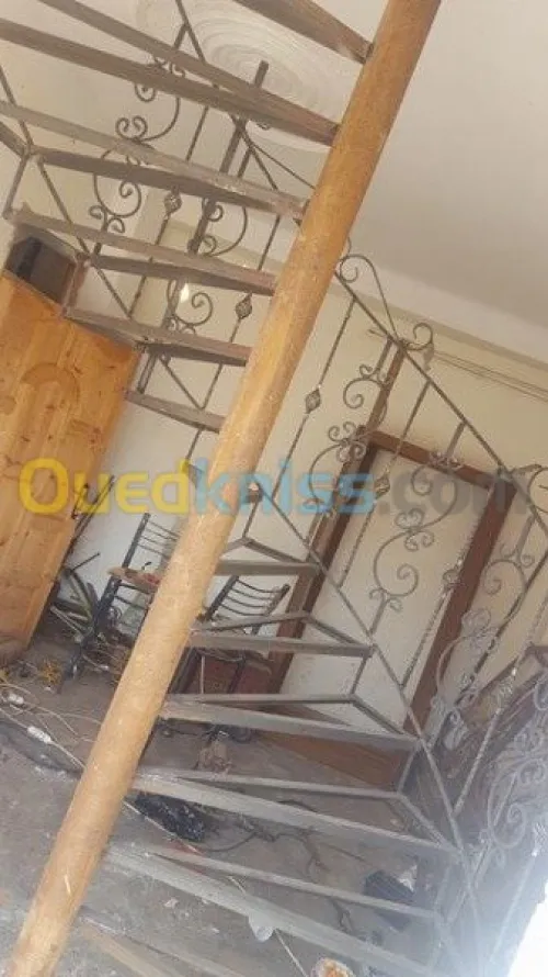 escaliers, portes et barreaudages