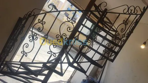escaliers, portes et barreaudages
