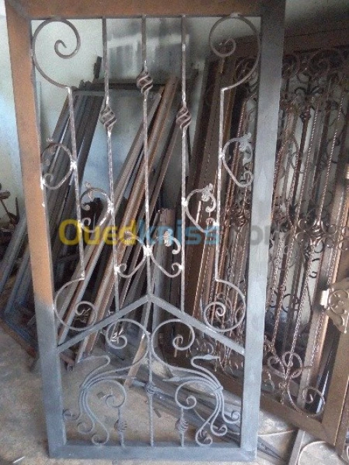 escaliers, portes et barreaudages