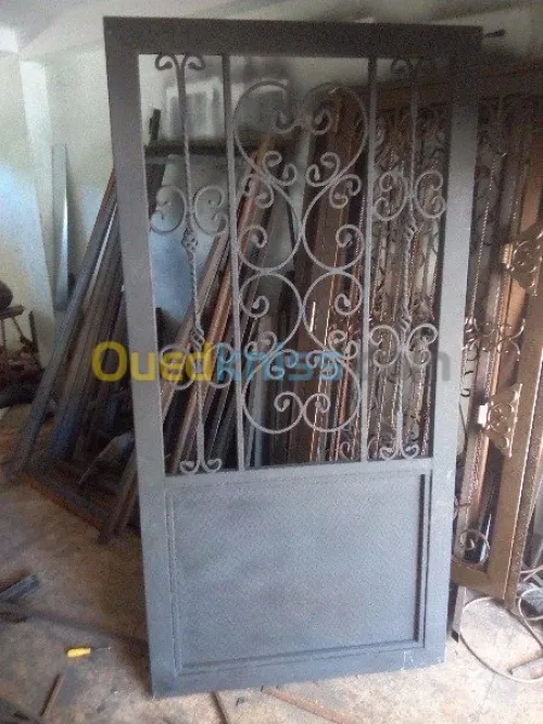 escaliers, portes et barreaudages
