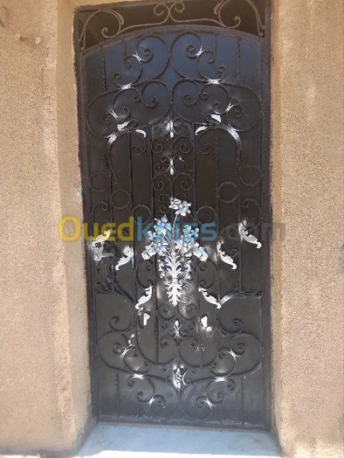 escaliers, portes et barreaudages