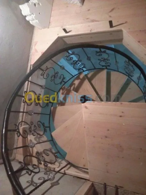 escaliers, portes et barreaudages