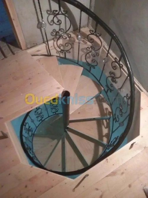 escaliers, portes et barreaudages