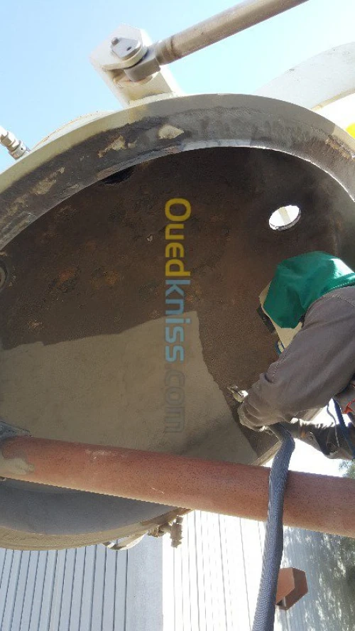 Sablage et gavanisation à froid