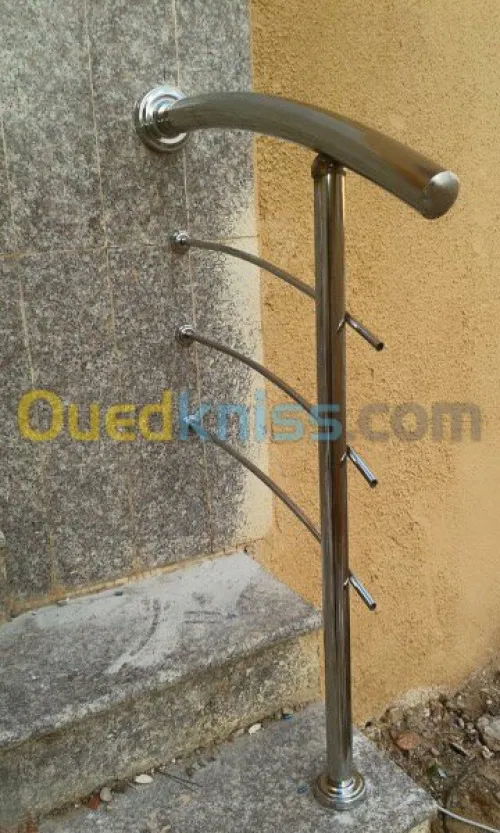 Rampes d'escalier en Inox 