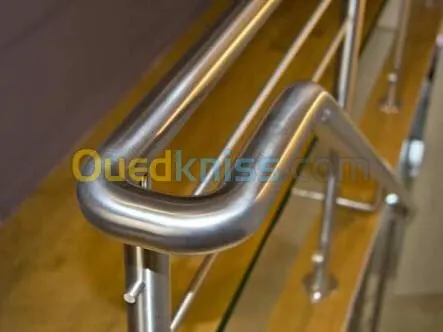 Rampes d'escalier en Inox 