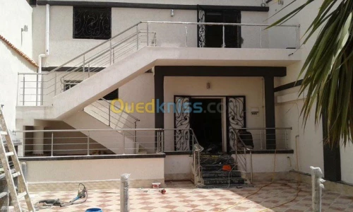 Rampes d'escalier en Inox 