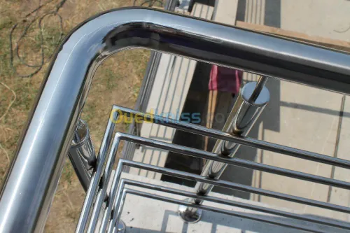 Rampes d'escalier en Inox 