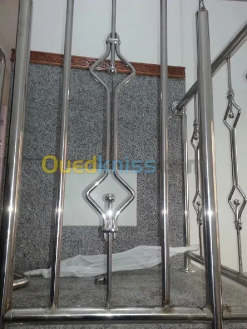 Rampes d'escalier en Inox 