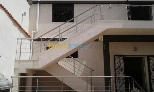 Rampes d'escalier en Inox 