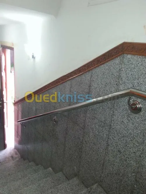 Rampes d'escalier en Inox 