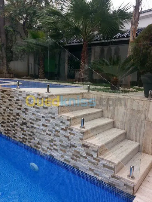 Rampes d'escalier en Inox 