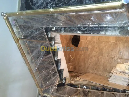 Rampes d'escalier en Inox 