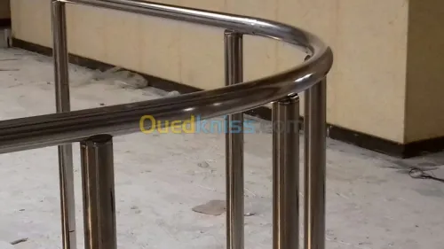 Rampes d'escalier en Inox 