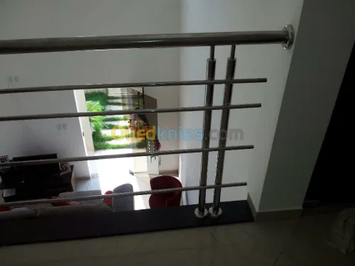 Rampes d'escalier en Inox 