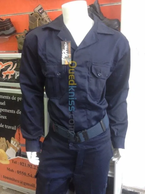 tenues de gardiennage 